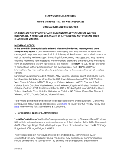 Rules and Regulations