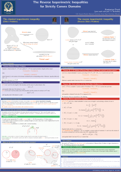 The Reverse Isoperimetric Inequalities for Strictly Convex Domains