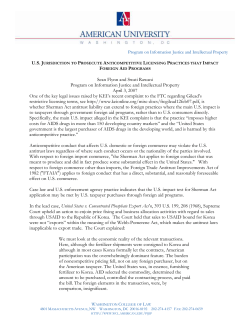 Sean Flynn and Swati Rawani. - American University Washington