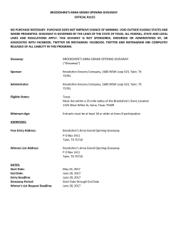 brookshire`s anna grand opening giveaway official rules no
