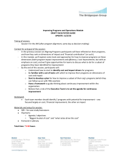 Facilitator`s guide - The Bridgespan Group