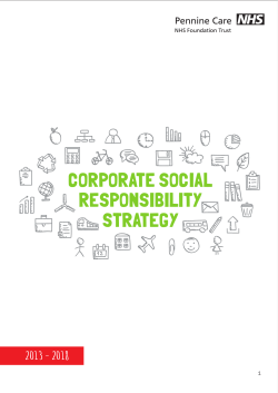 corporate social responsibility strategy