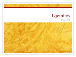 Djembes