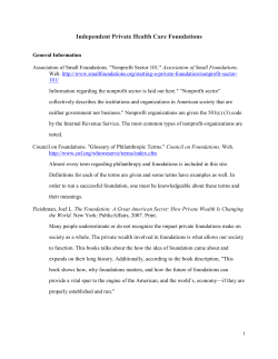 Annotated Bibliography: Independent Private Health Care