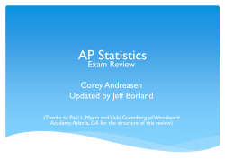 AP Statistics - My Online Grades