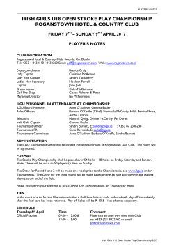 irish girls u18 open stroke play championship roganstown