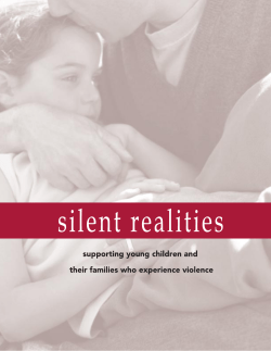 Silent Realities: Supporting Young Children and their Families who