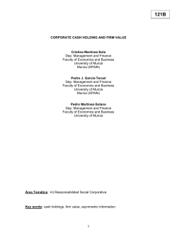 Does Deviations from optimal Cash holding affect firm value