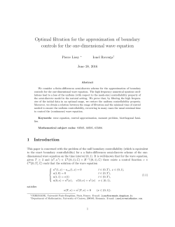 Optimal filtration for the approximation of boundary