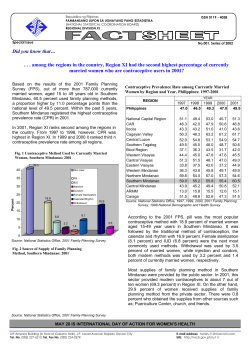 among the regions in the country, Region XI had the second highest
