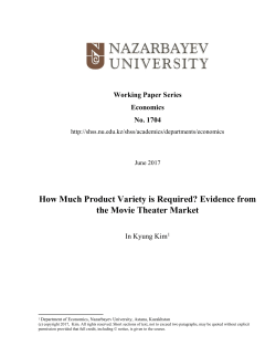 How Much Product Variety is Required