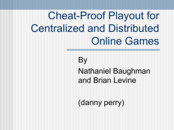 cheatproof_playout