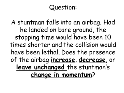 A stuntman falls into an airbag. Had he landed on bare ground, the