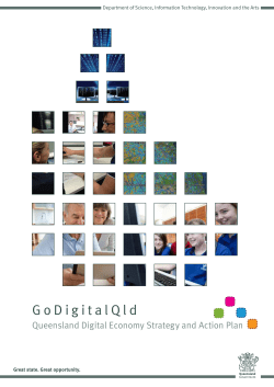 Queensland Digital Economy Strategy and Action Plan