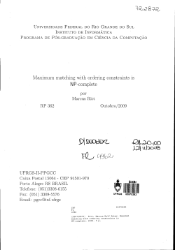 Maximum matching with ordering constraints is NP