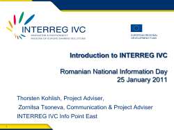INTERREG IVC