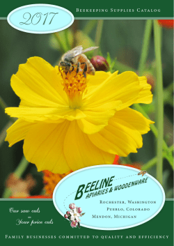 Our saw cuts Your price cuts - Beeline Apiaries and Woodenware