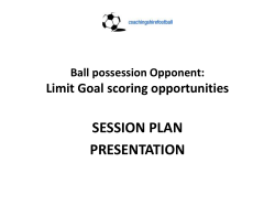 BPO-limit or deny goal scoring opportunities