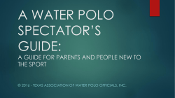 introduction to water polo refereeing