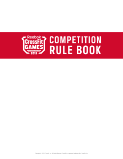 RULE BOOK - CrossFit