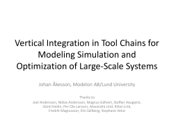 pptx version - LCCC - Lund Center for Control of Complex