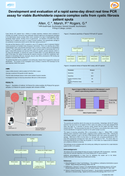 Burkholderia cepacia - British Society for Microbial Technology