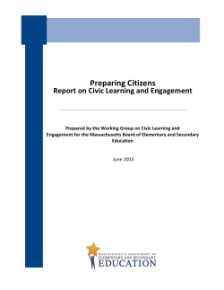 Civic Learning in the Commonwealth