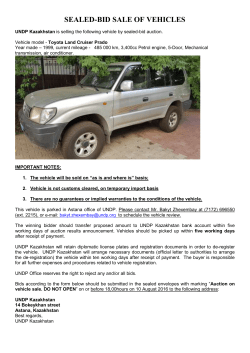 Please remember that the vehicles are sold as is