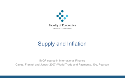 The Balance of Payments Accounts