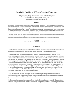Infeasibility Handling in MPC with Prioritized Constraints