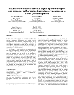 SIGCHI Conference Paper Format - Lirias