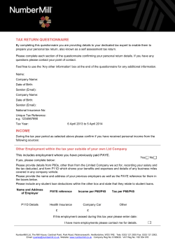 Blank Document Template