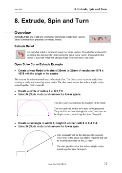 08-extrusion,spin and turn