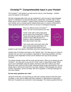 CircleUp directions