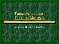 Tennessee Williams` The Glass Menagerie