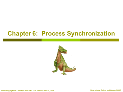 Java Synchronization