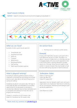 Get guidelines here - Scottish Sports Futures
