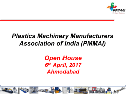 Plastics Processing Machinery Manufacturers of India