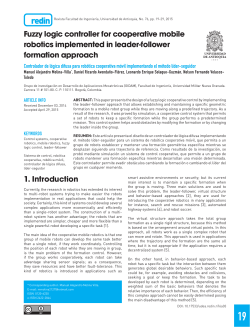 Fuzzy logic controller for cooperative mobile