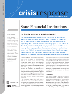 State Financial Institutions