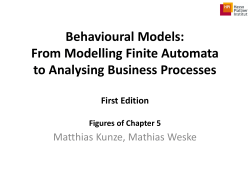 Figures of Chapter 5 - Behavioural Models Book