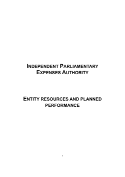 independent parliamentary expenses authority - pbs