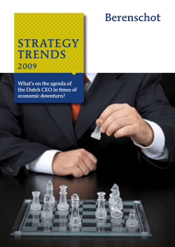 strategy trends - Business Strategies