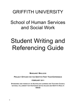 School of Human Services and Social Work