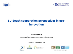 Eco-Innovation Observatory