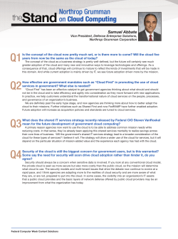 Q1 Q2 Q3 Q4 - Northrop Grumman Corporation