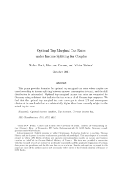 Optimal Top Marginal Tax Rates under Income Splitting for Couples