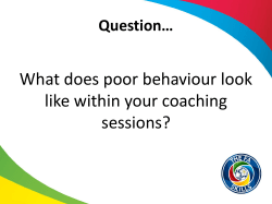 CPD - Behavioural Management
