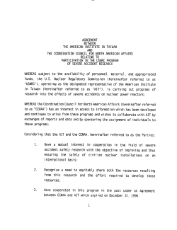 1. Have a mutual interest in cooperation in the field of severe 2
