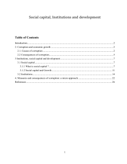 3 Institutions, social capital and development
